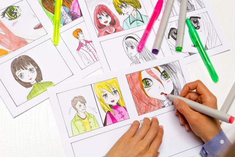 mangaka ou dessinateur de manga